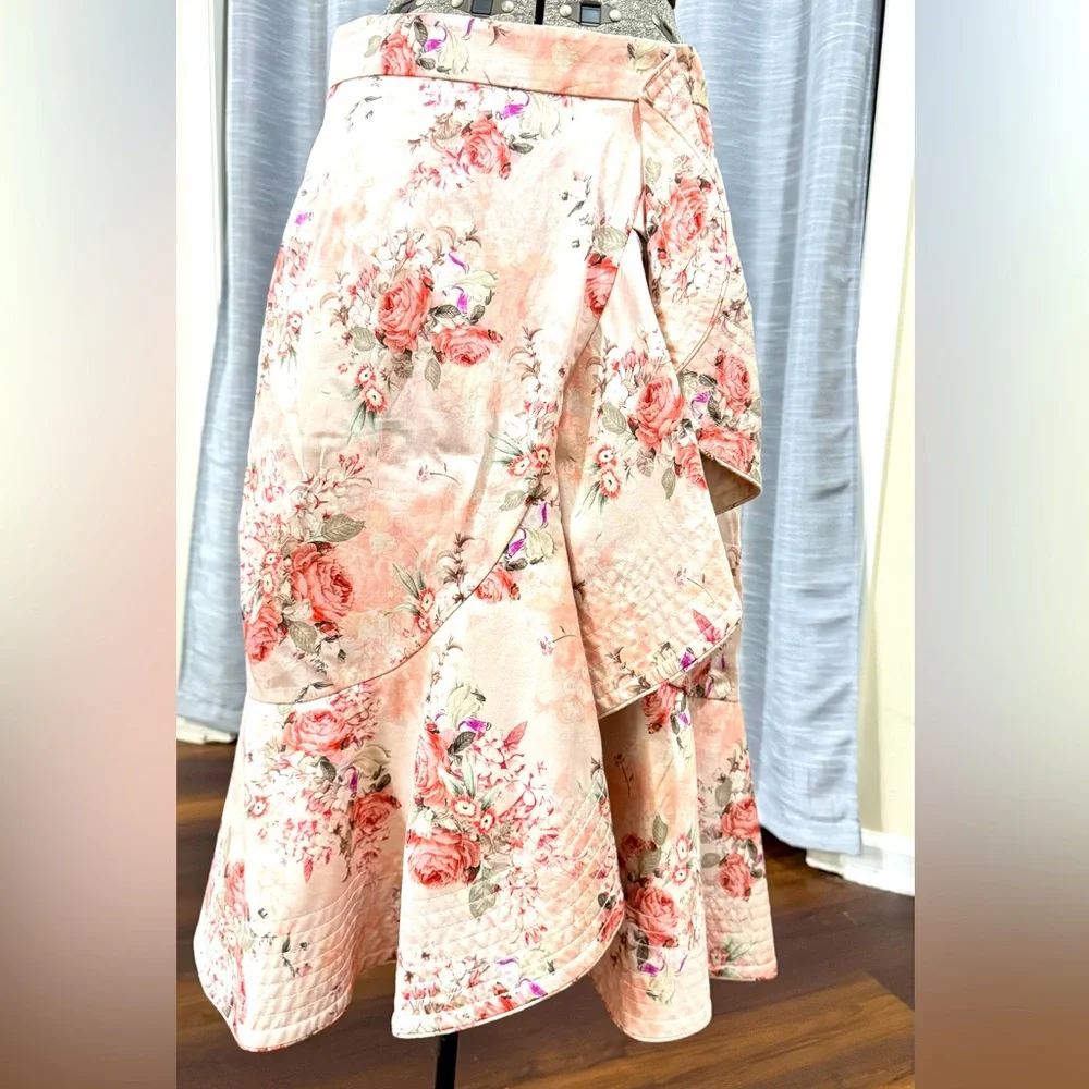 Antonio melani pink floral skirt - Picture 1 of 13